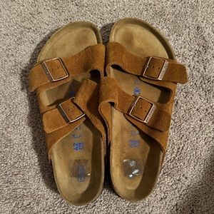 Brown Birkenstock Arizona Sandal